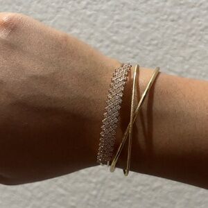 Gold-Tone Bracelet Set